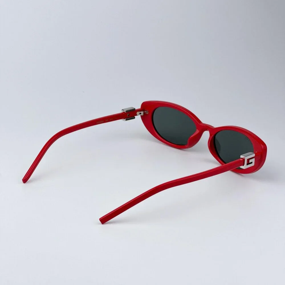Gucci GG1680S 005 Men BRAND NEW Sunglasses Red Grey Cat Eye